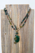 Green Stone Necklace