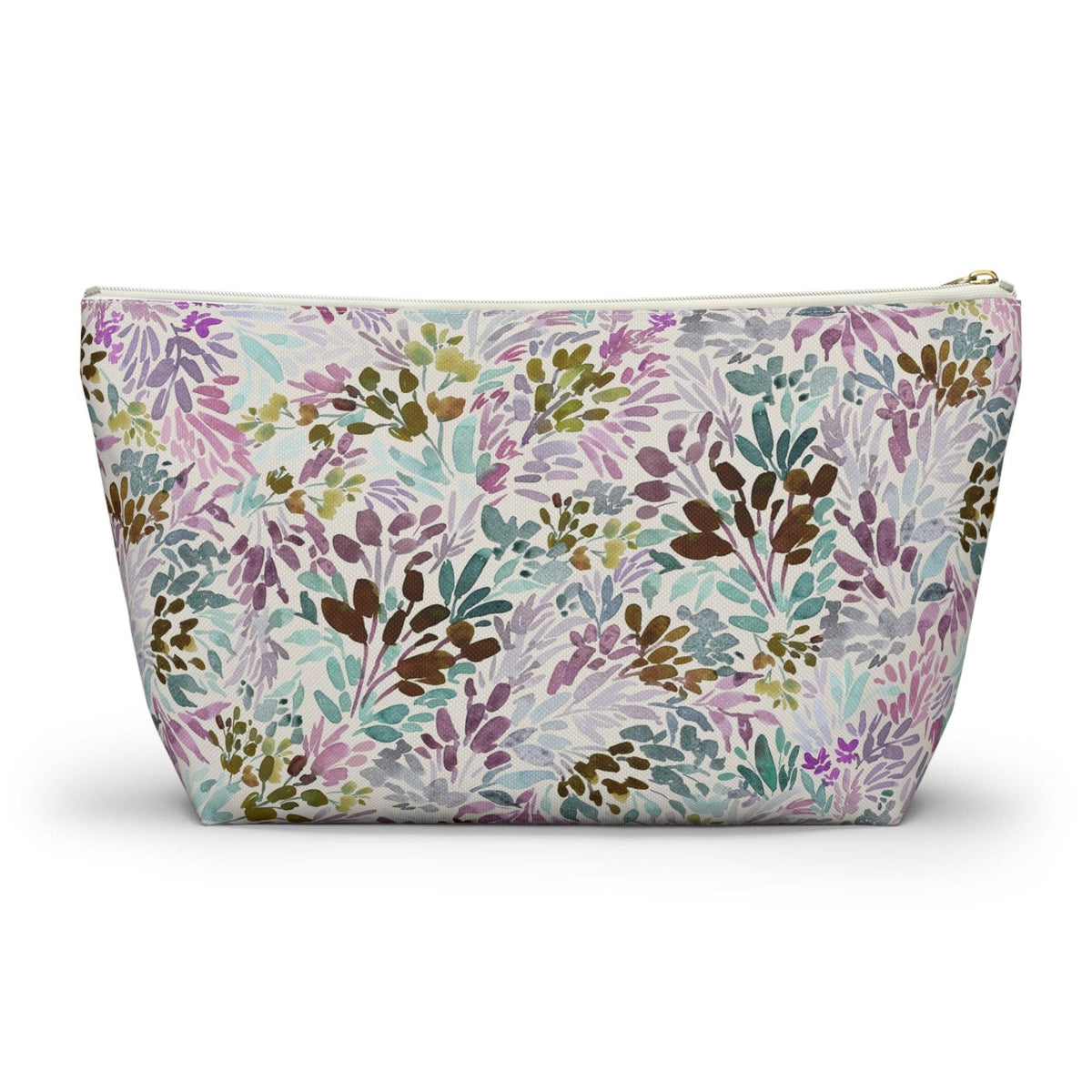 Britt Mills Daphne Mahjong Tile Pouch: White zipper / Large