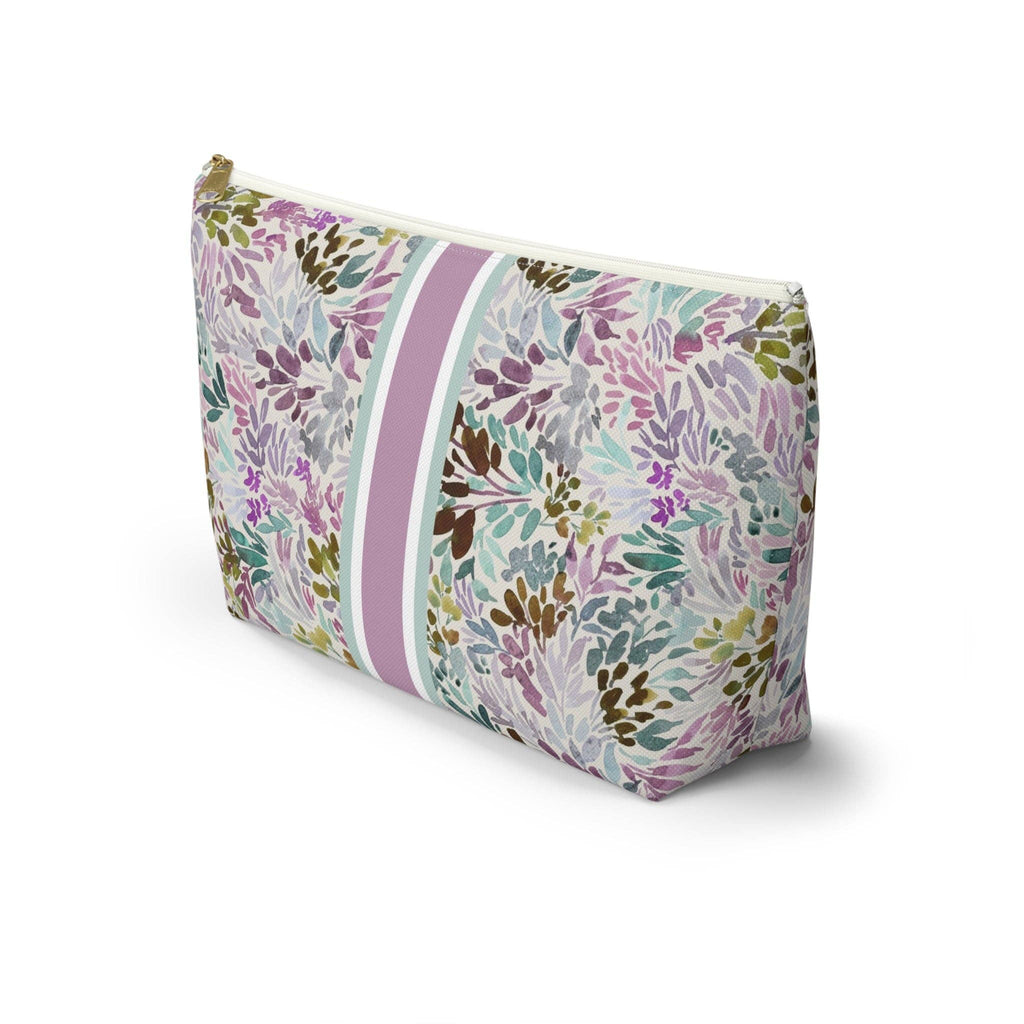 Britt Mills Daphne Mahjong Tile Pouch: White zipper / Large