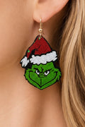 Christmas Grinch Earrings