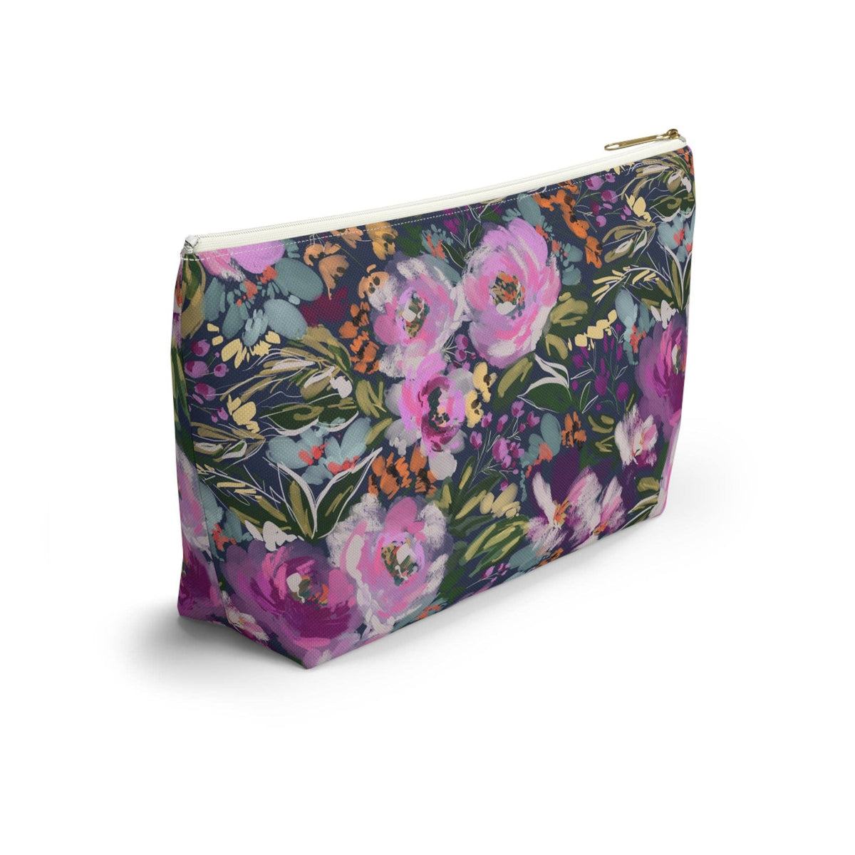 Britt Mills Haven Mahjong Tile Pouch: White zipper / Large