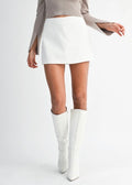 Off White High Waisted Skort