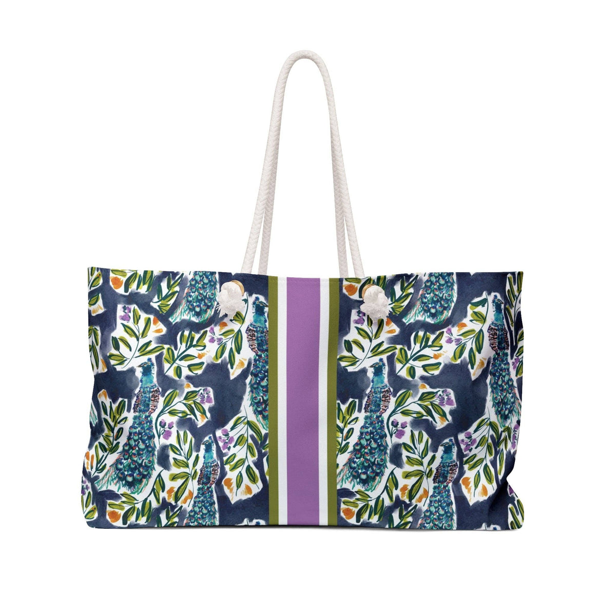 Britt Mills Peacock Garden Mahjong Bag