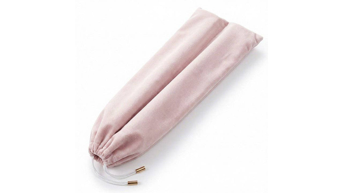 Pink Velvet Mahjong Rack & Pusher Bag