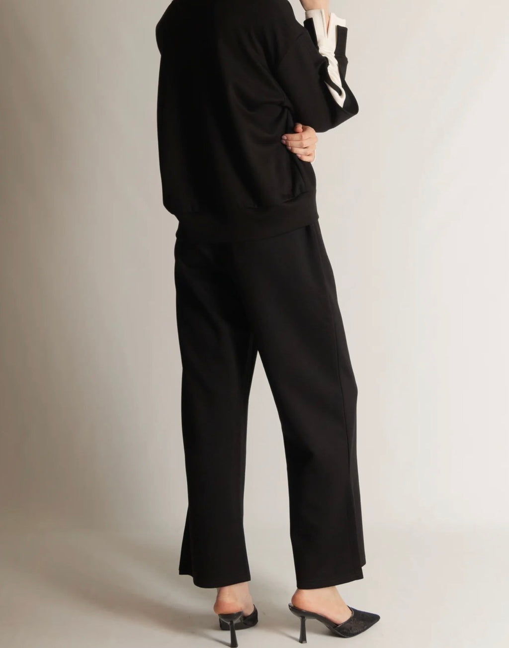 Black Butter Wide Leg Pants