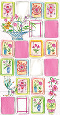 Pink Mahjong Paper Guest Towels – Set of 16