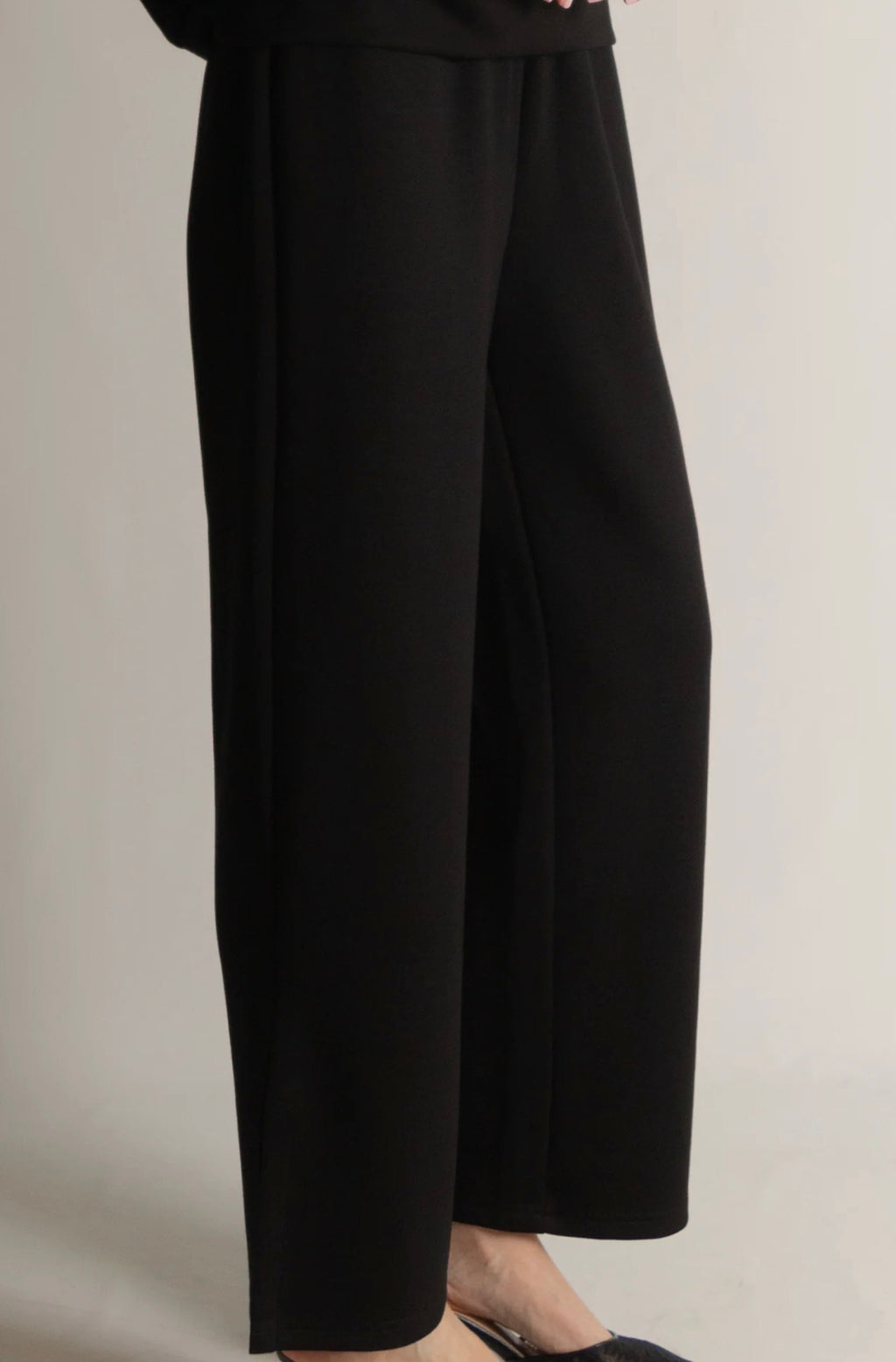 Black Butter Wide Leg Pants