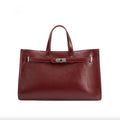 Melie Bianco Burgundy Vegan Leather Bag