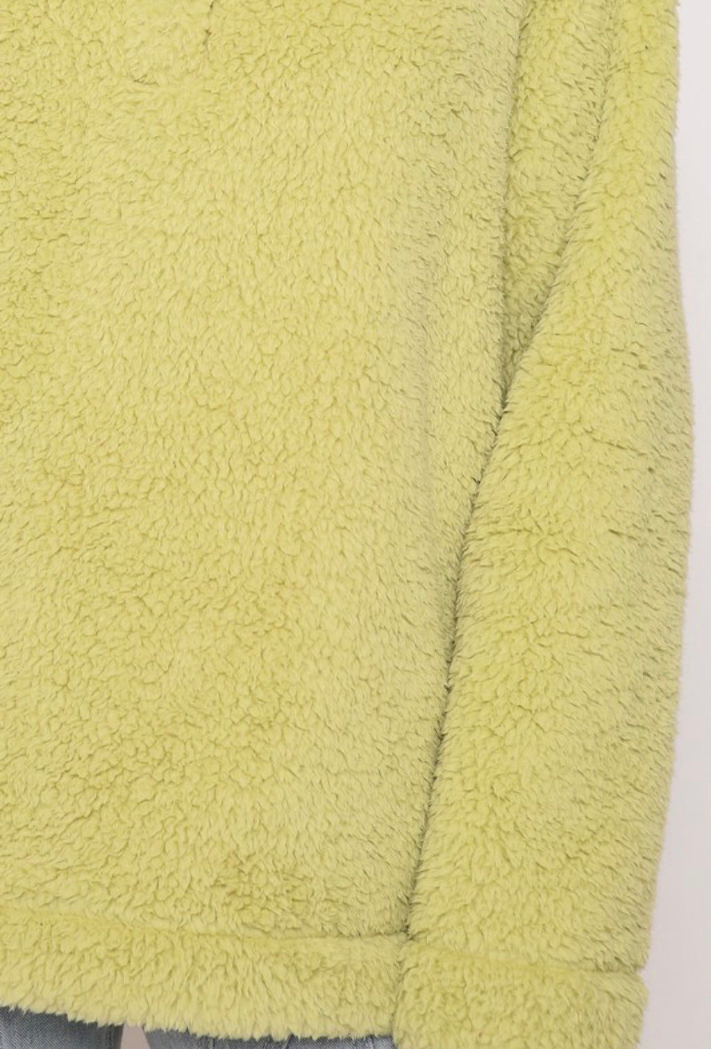 Cozy Sherpa Jacket - Sage