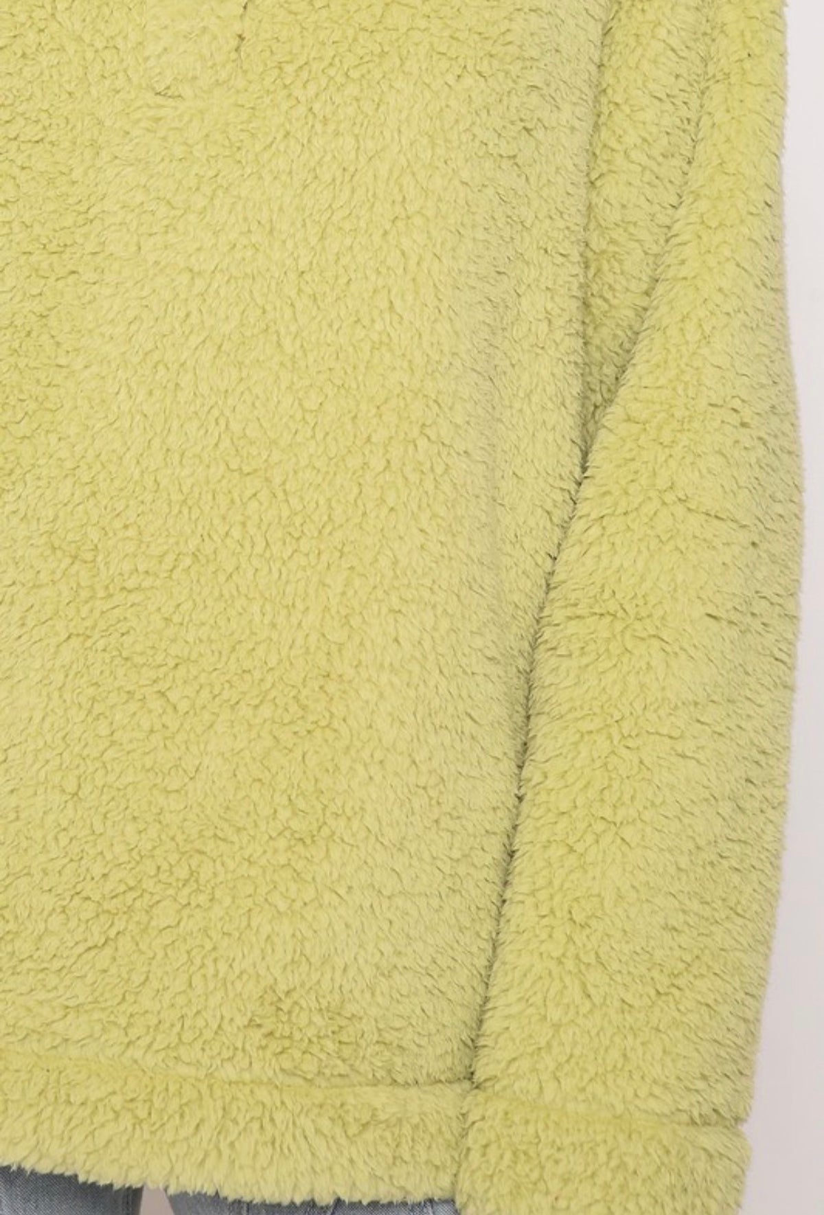 Cozy Sherpa Jacket - Sage