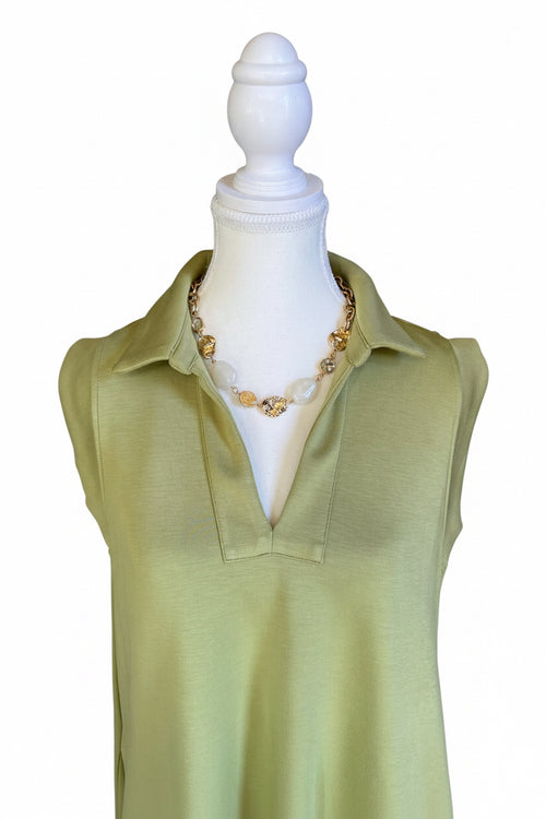 Butter Tennis Dress – Lemon Grass