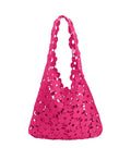Aster Pink Cotton Shoulder Bag