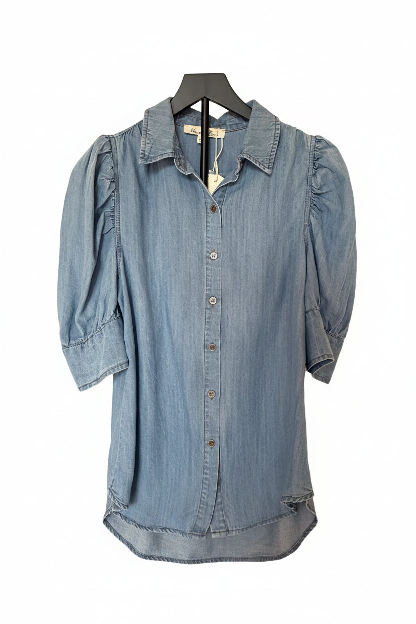 Light Denim Chambray Shirt