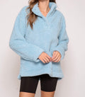 Cozy Sherpa Jacket - Blue