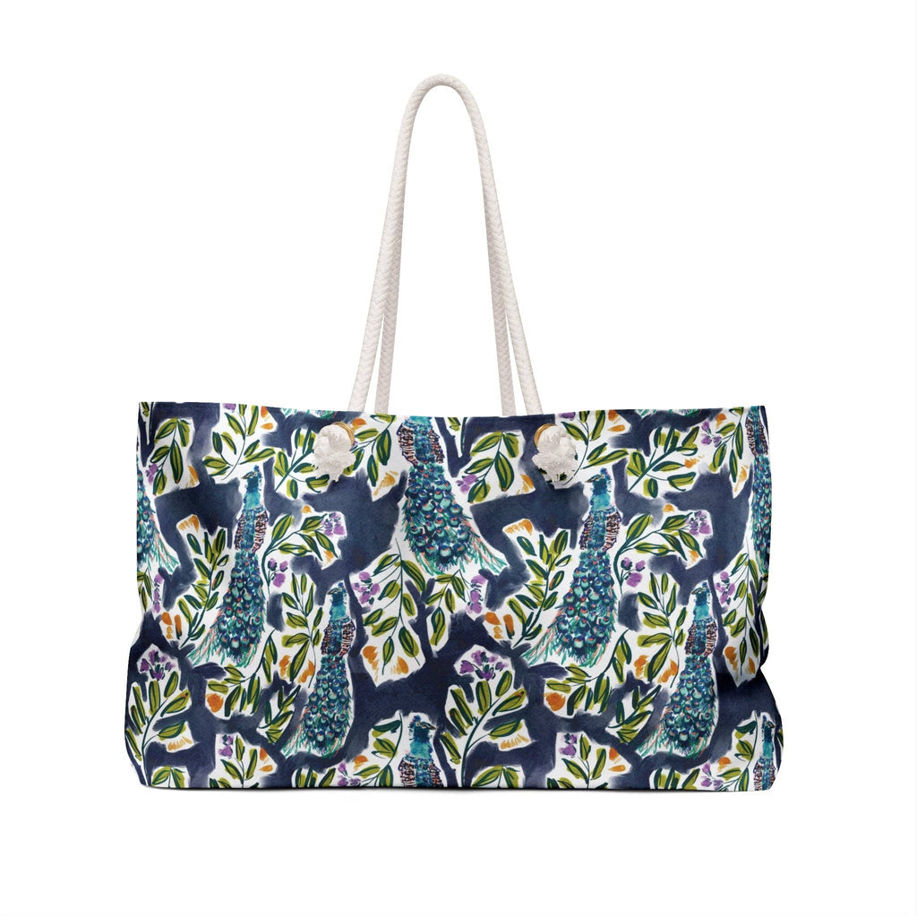 Britt Mills Peacock Garden Mahjong Bag